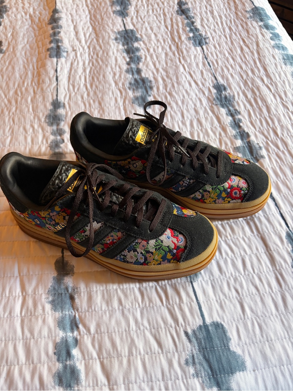 Adidas x Liberty London Gazelle Bold Platform Sneakers (Size 8 Women’s) - Picture 9 of 9